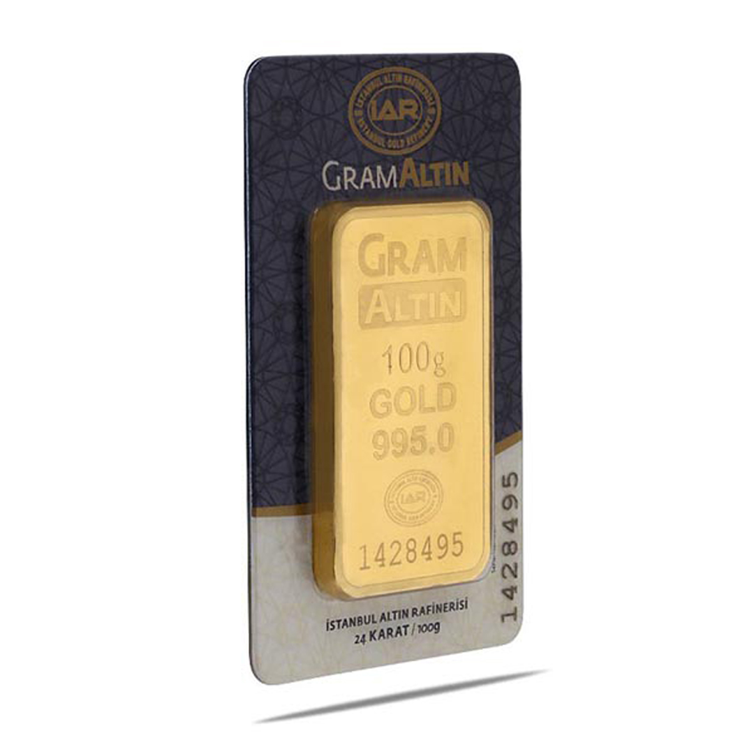 100gr 24 Ayar Gram Altın
